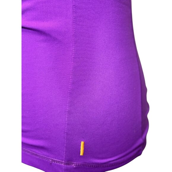 Lucy Size S Womens Purple Racerback Tank Top Breathable & Stretch Fabric - Picture 5 of 11